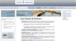 Desktop Screenshot of neven-partners.be